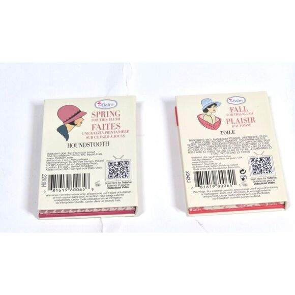 The Balm INSTAIN Staining Powder Blush ~ Houndstooth & Toile New - Picture 2 of 5